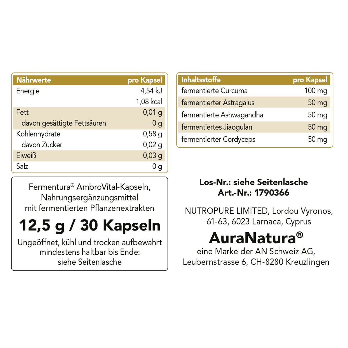 Fermentura® AmbroVital