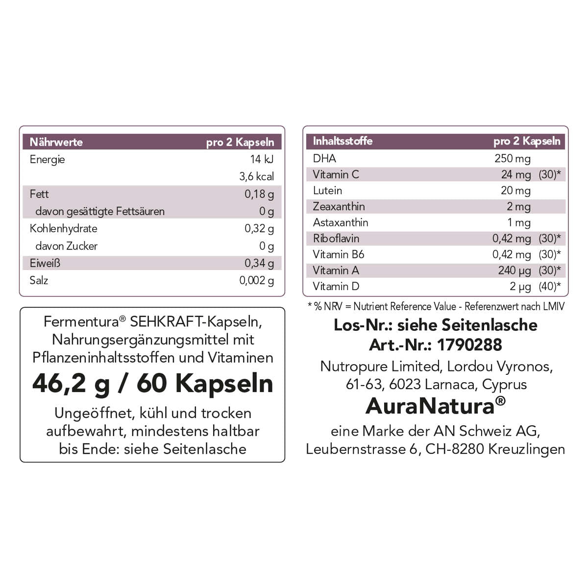 Fermentura® Sehkraft