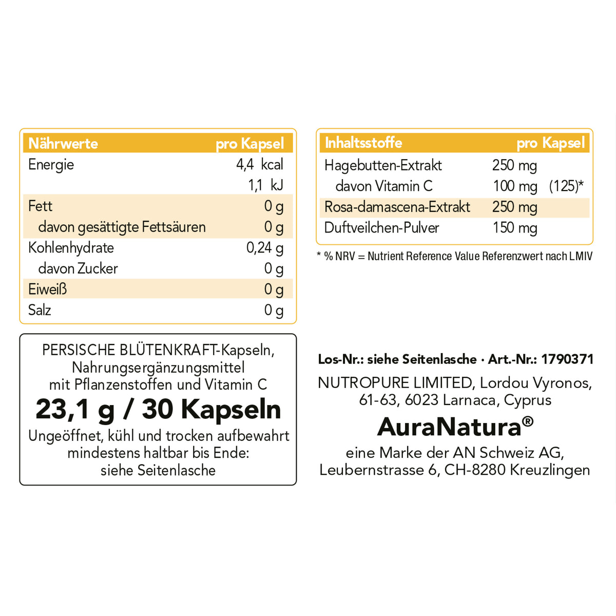 Persische Blütenkraft